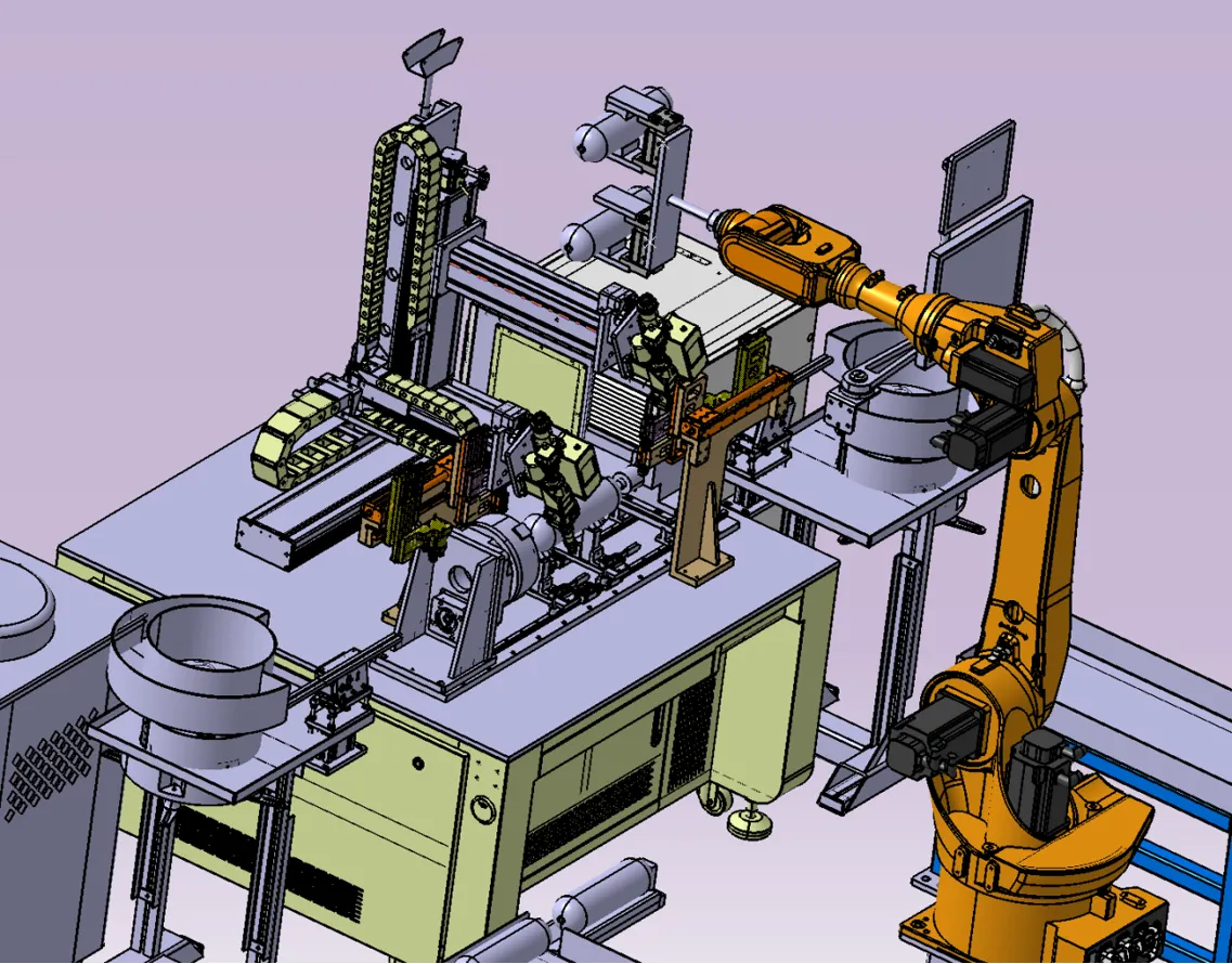一体自动化焊接系统
