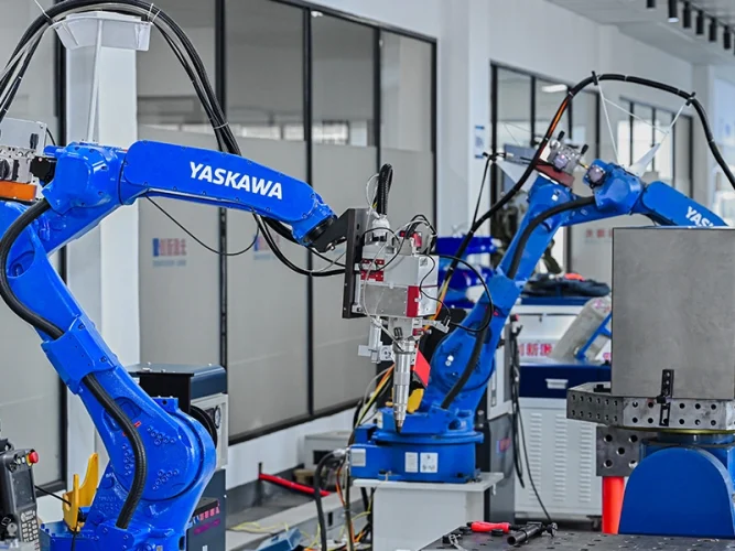 Laser welding machine robotic arm